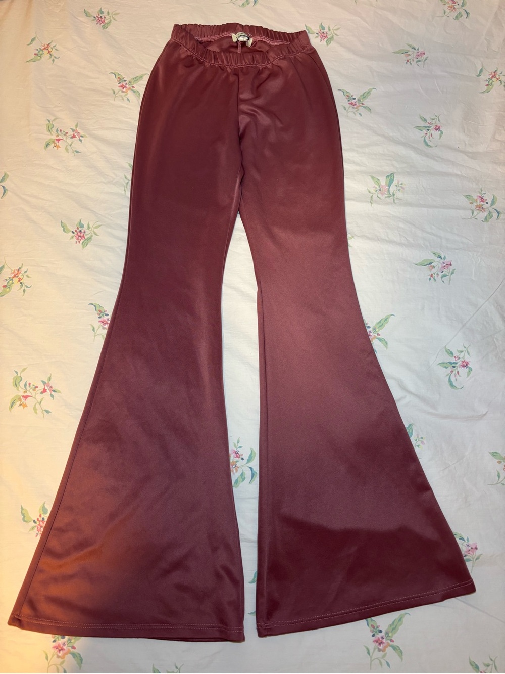 Women’s Boot Cut Flare Pants in Pink